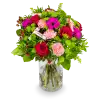 flower mix with chocolate